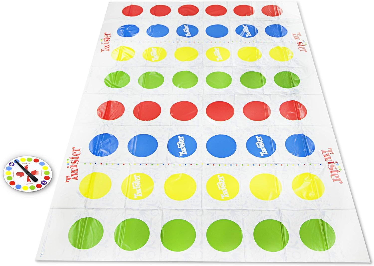 Twister Ultimate: Bigger Mat, More Coloured Spots, Family, Kids Party Game Age 6+; Compatible with Alexa (Amazon Exclusive) image number 6