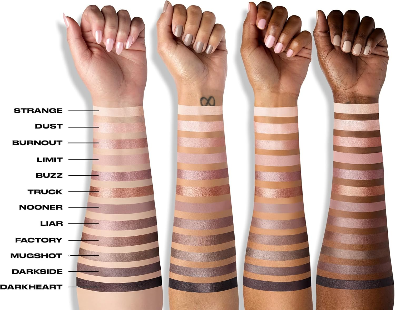 Urban Decay Naked 3 Eyeshadow Palette: 12X Eyeshadow, 1X Doubled Ended Shadow/Blending Brush - - Reloaded image number 5