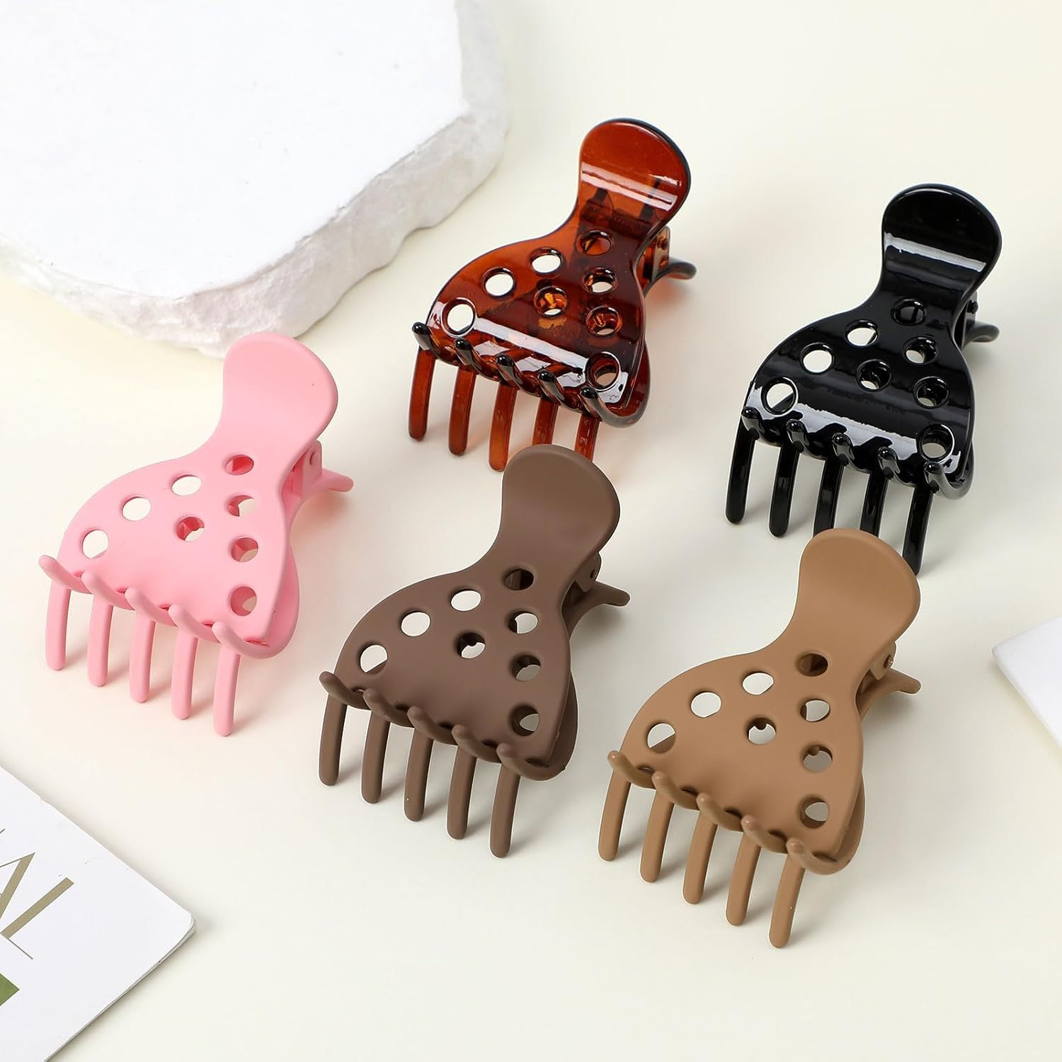 Pack of 10 Hair Clips, Volume Clips, Hair for Fluffy, Volume Clip for the Hairline, Hair Clip, No Imprint, Hair Root Lifting Clips, Volume Clip image number 2