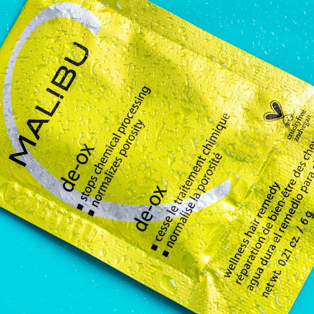 Malibu C Professional De-Ox Wellness Remedy 6 G (12 Pieces Pack) image number 2