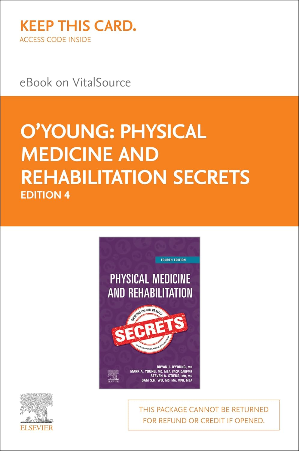 Physical Medicine and Rehabilitation Secrets