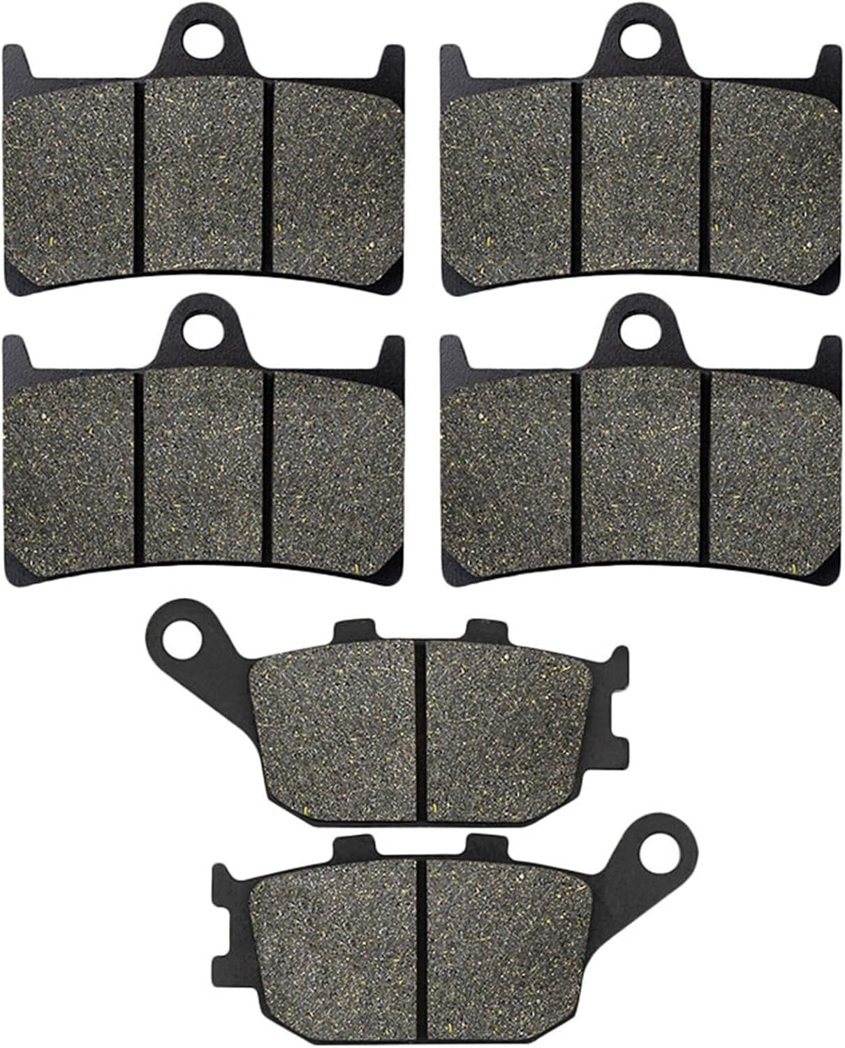 Motorcycle Accessories for Yamaha MT-07 2014-2020 MT-09 Tracer 900 2015 2016 2017 2018 2019 2020 MT-09 Tracer 900 GT ABS Front or Rear Brake Pads Braking (Color : Front and Rear) image number 3