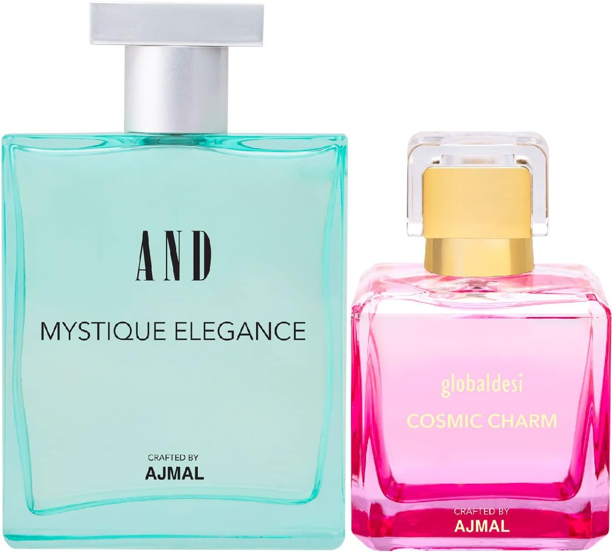 AND Mystique Elegance EDP 100ML & Global Desi Cosmic Charm EDP 50ML +2 Perfume Rs