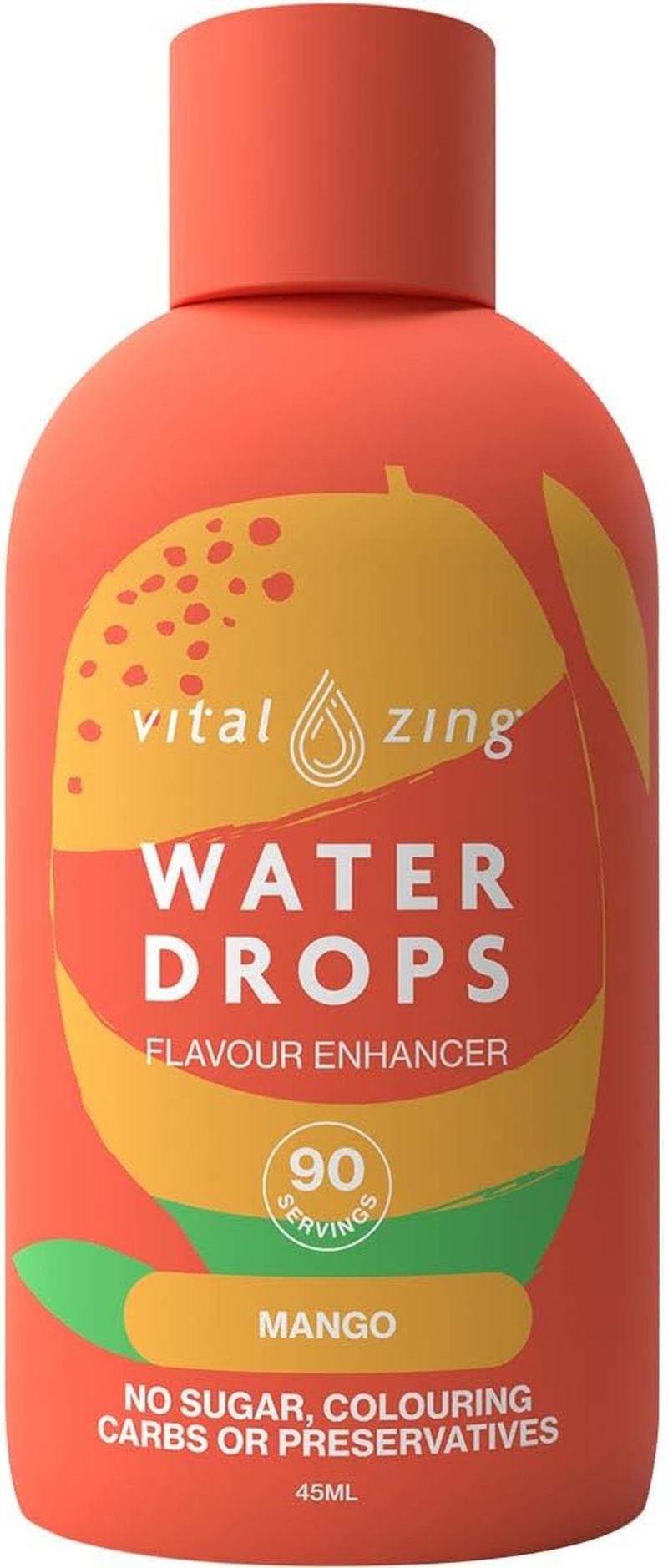Vital Zing Stevia Mango Water Drops 45 Ml