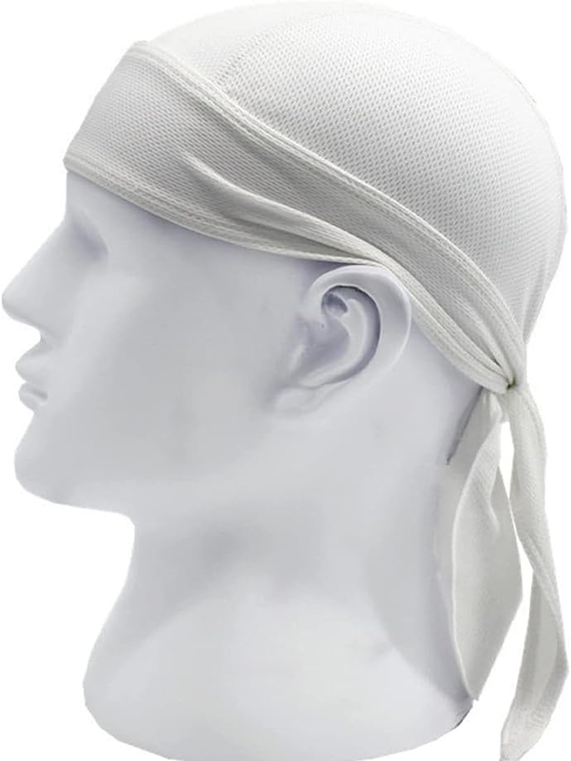 2 Pack Head Wraps Cycling Beanie Caps Dew Rag Skull Caps Pirate Hats Helmet Liner Bandana Head Wrap Doo Rags for Men Women image number 2