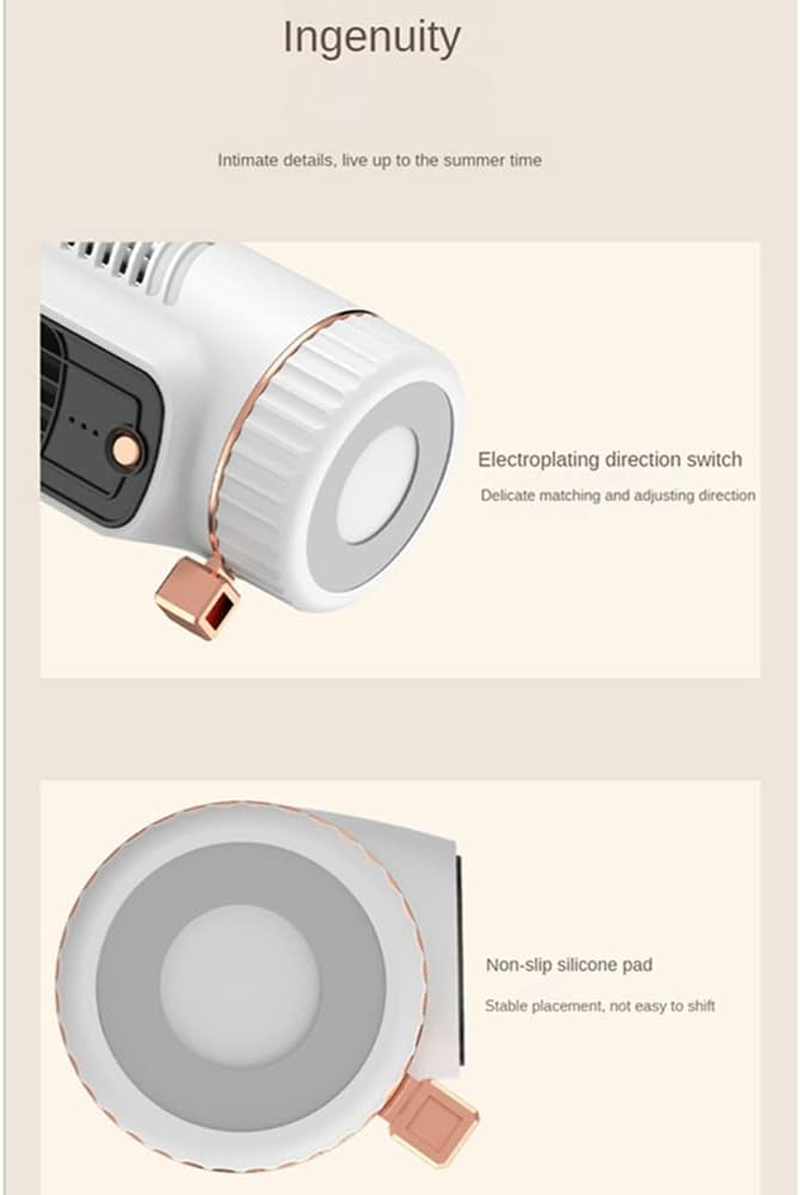 MEOXPAZ 1Set Tower Fan Bladeless Fan Bedroom Ultra-Quiet Dormitory Desk Floor Electric Fan Standing Fan White