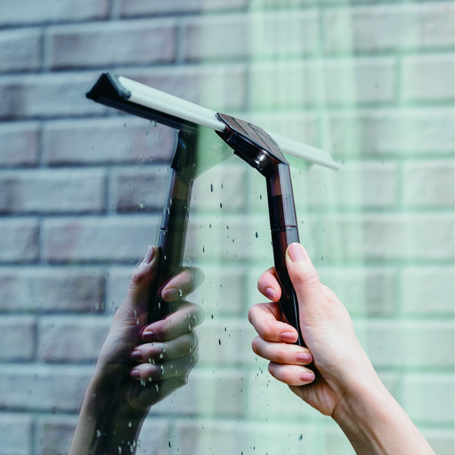 Yamazaki Sangyo 2989.Jp+ 175147 Window Glass Squeegee, Width 15.7 Inches (40 Cm), Handy image number 6