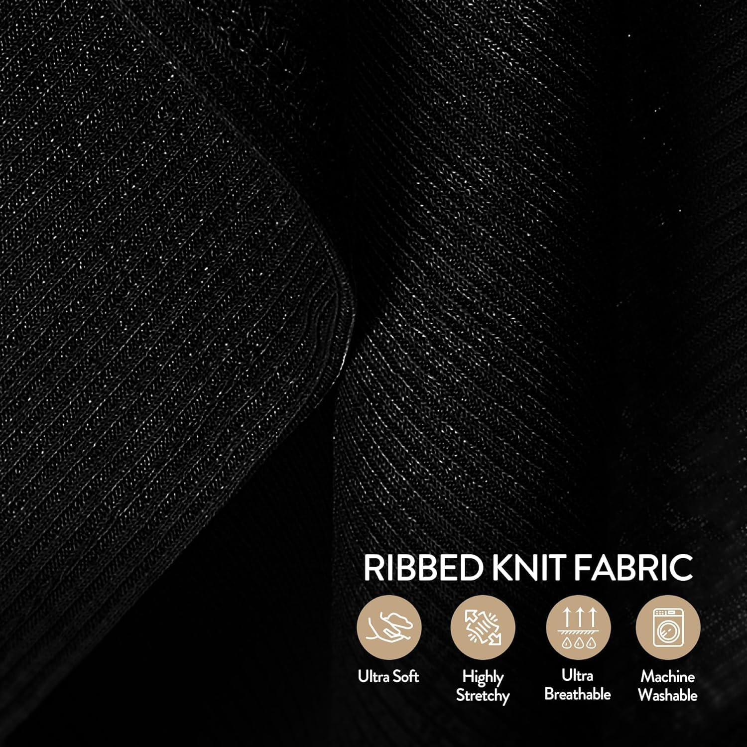 Soft and Breathable Nursing Cover for Breastfeeding - Full Coverage, Machine Washable Breast Feeding Cover for Women, Black (Black) image number 3