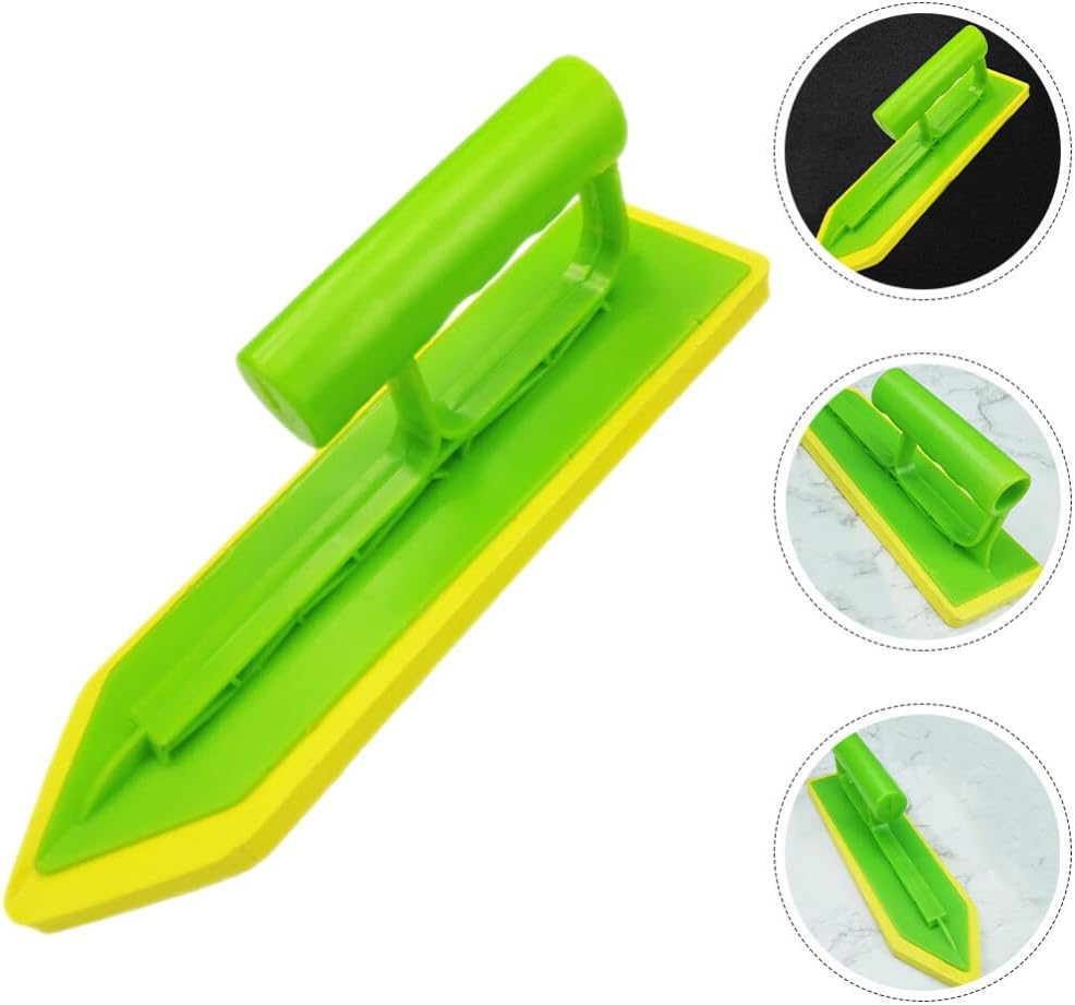 HOMSFOU Rubber Sponge Grout Float Tool Handheld Caulking Trowel for Tile Grouting Durable Portable Grout Tool for Floor Mosaic Tiles Comfortable Grip Design image number 5