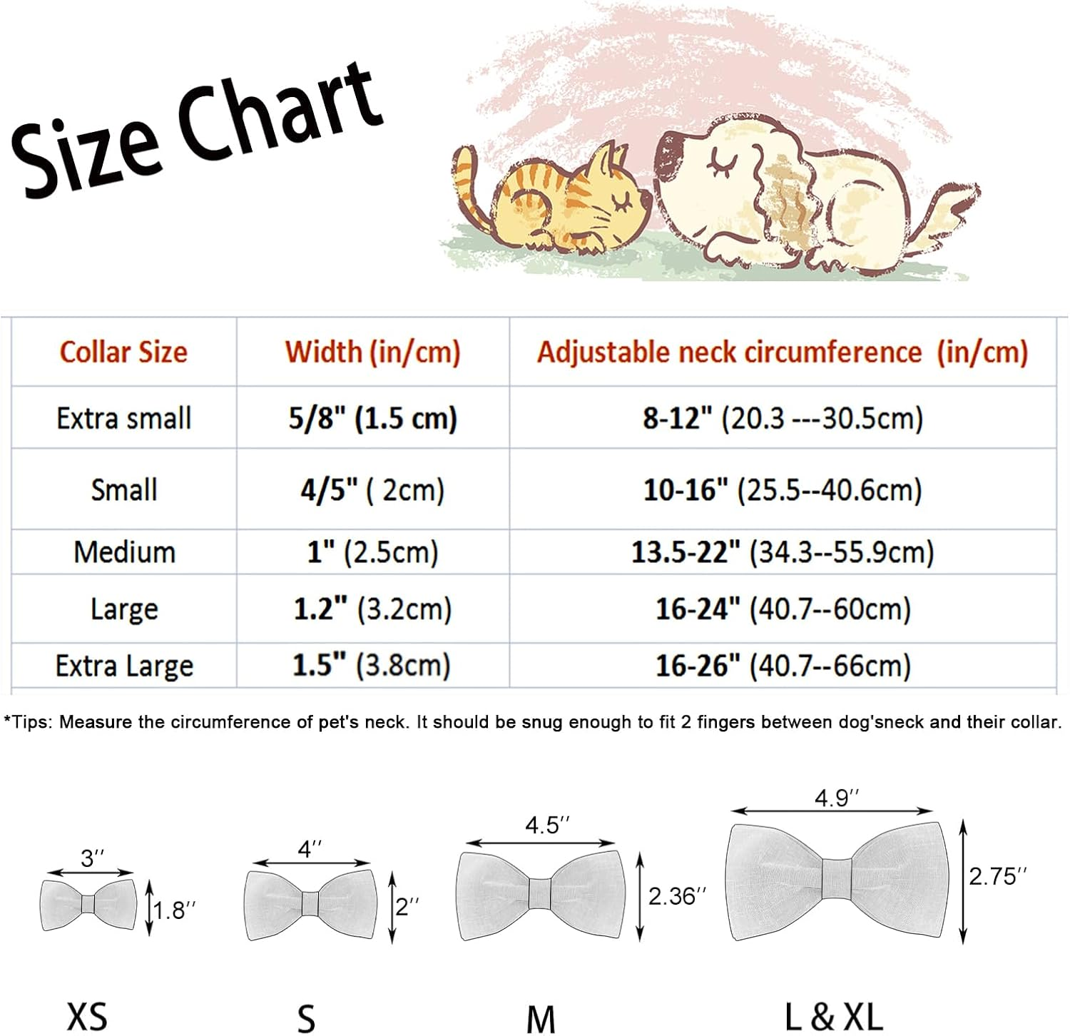 Babole Pet Fall Boy Dog Collar Bow Tie,Orange Maple Leafs Rugby Dog Collar with Safety Metal Buckle Adjustable Thick Puppy Collars for Small Medium Large Dog,X-Large, Neck 16"-26" image number 5