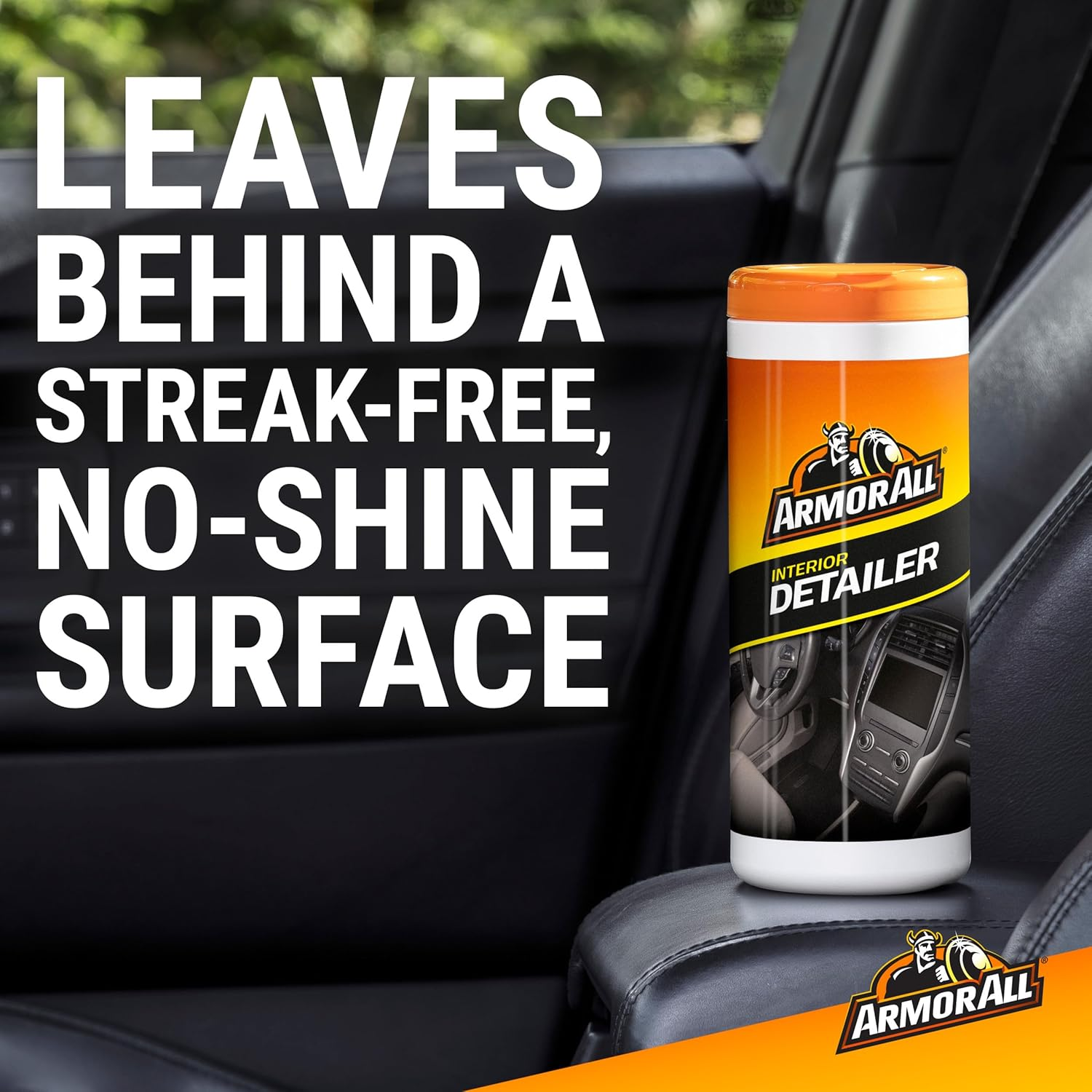 Armor All Car Detailer Wipes by Armor All, Interior Car Wipes for Dirt and Dust, 25 Count image number 3