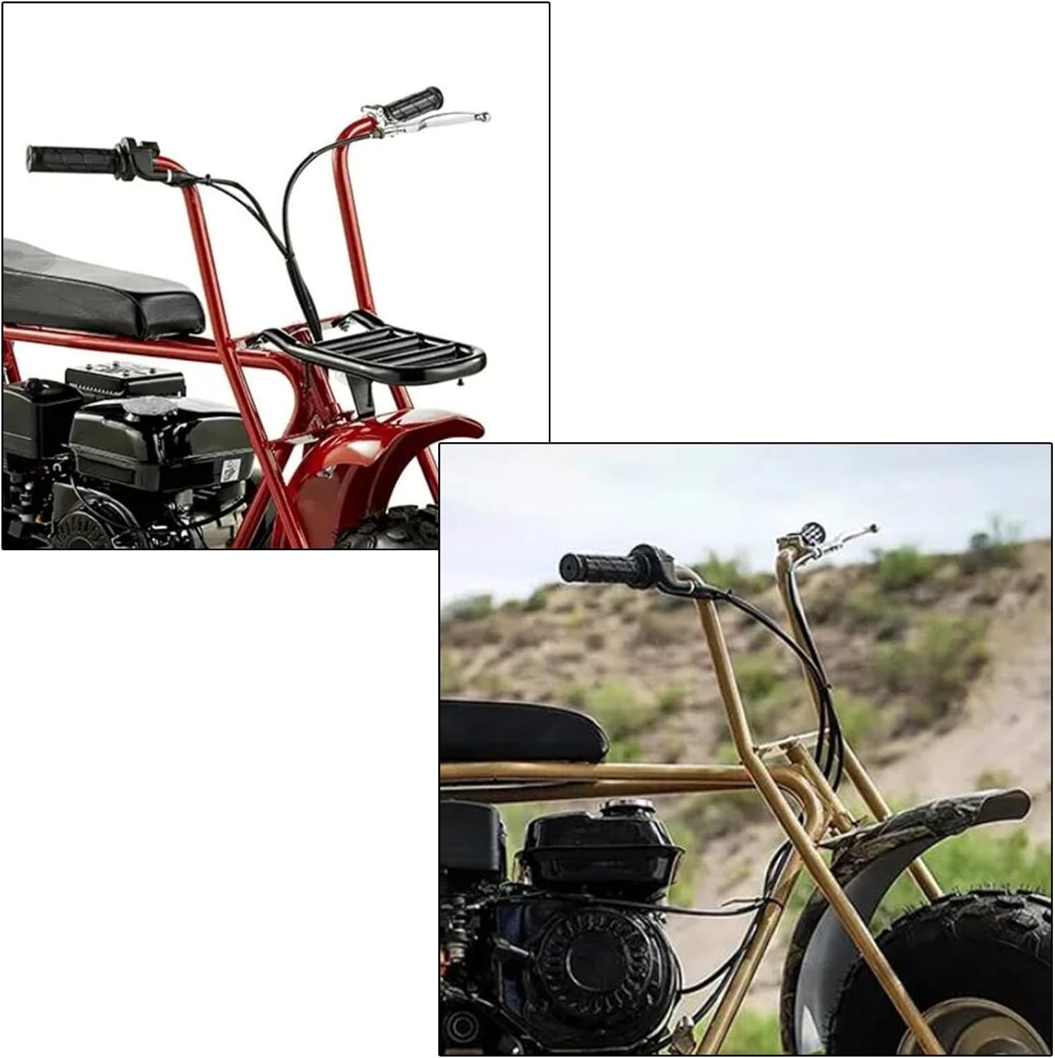 7/8'' 21Mm Twist Throttle Rotary Accelerator Hand Grip W Cable for Pit Dirt Bike ATV Mini Bike 50 70 90 110 125Cc 150Cc 200Cc 250Cc (35 Inch) image number 5