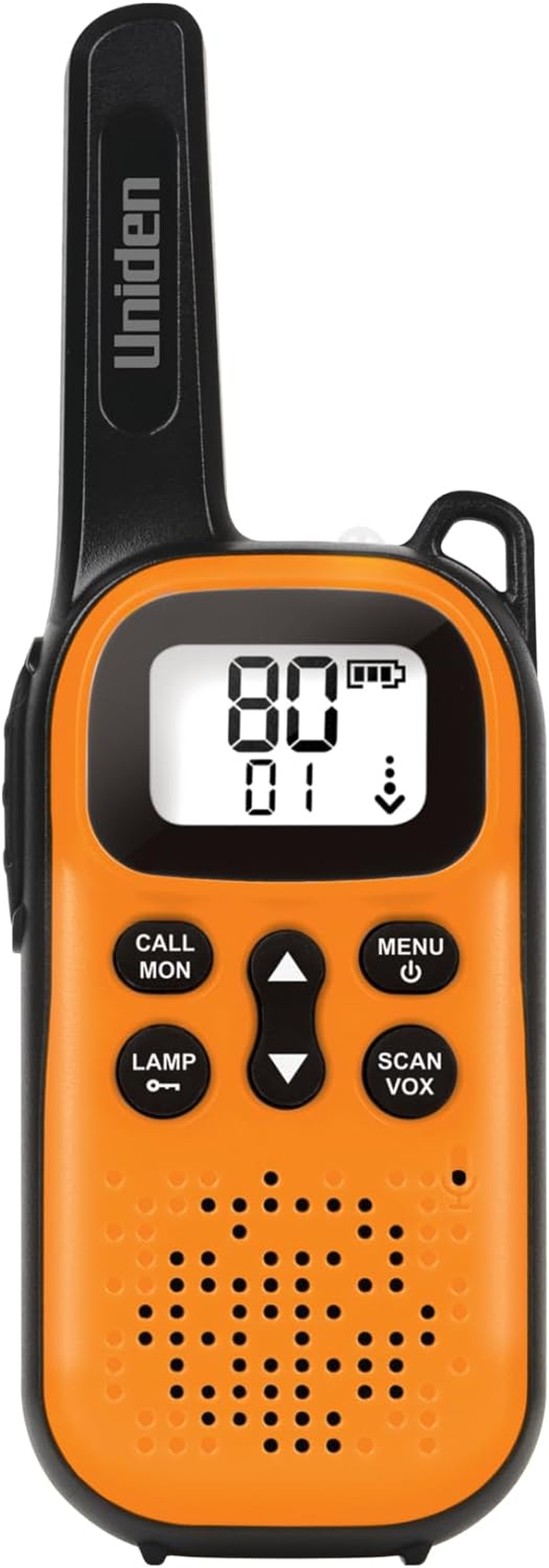 Uniden - 80 Channel Mini Compact UHF Handheld Radios &ndash; Triple Colour Pack image number 3