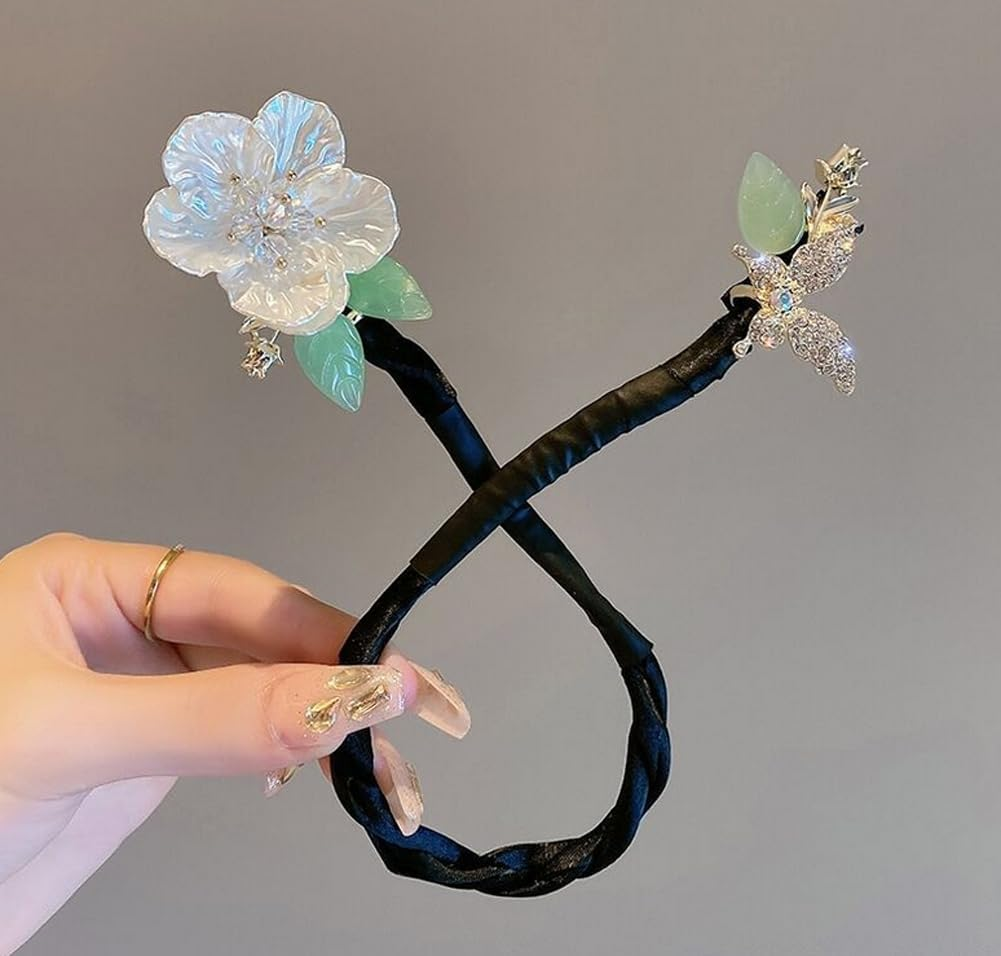 Hair Bun Maker Deft Hair Twist Bun Maker Hair Styling Tools Bun Maker Hair Donut Hair Styling Accessories for Women Girls image number 5