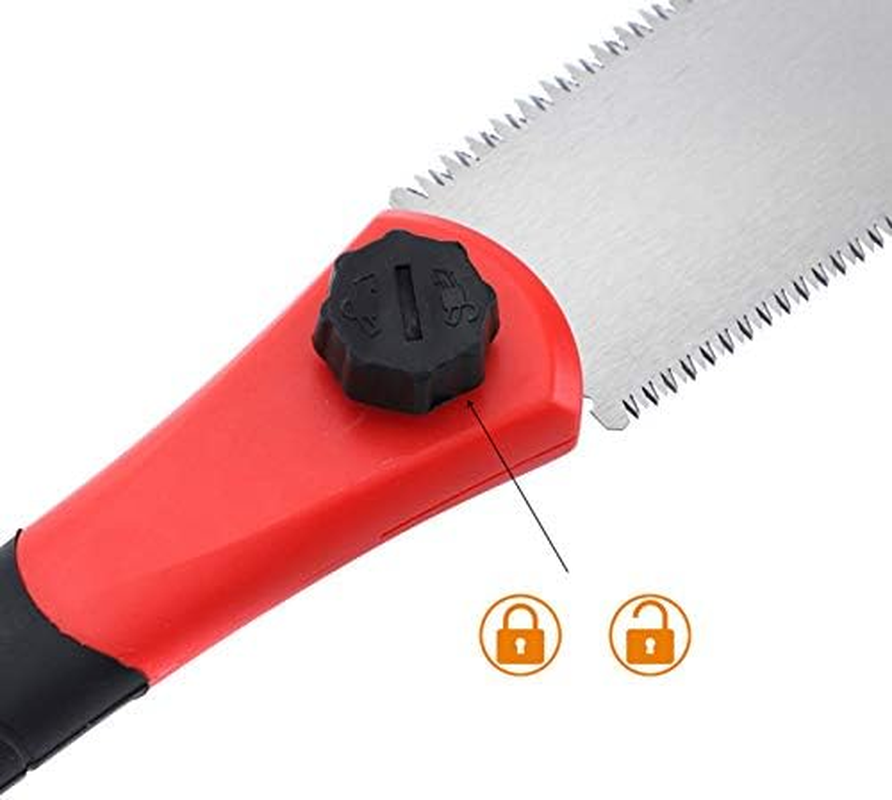 Meichoon Japanese Style Hand Saw - Double Edge Pull Saw, 12.5 Inch Flexible Blade, 25.6 Inch Length image number 1