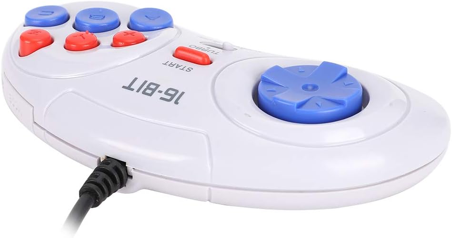 OEBUAFI Mini Handheld Game Console Ergonomic White Gaming Controller with Function For, Portable Entertainment for Gamers Everywhere image number 1