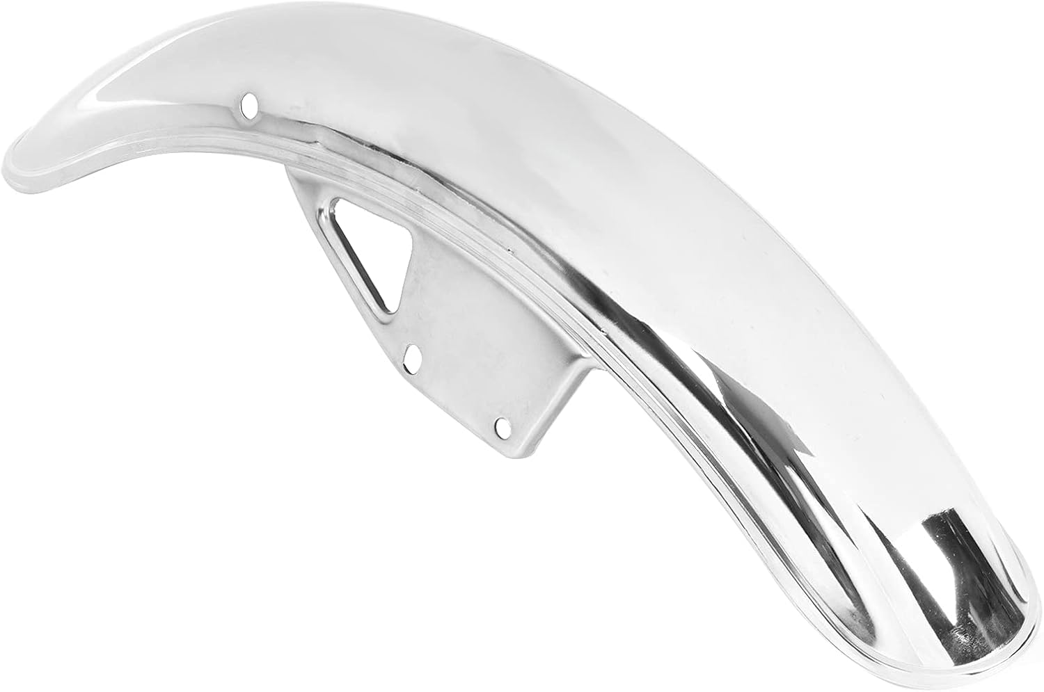 22.05In Motorcycle Front Mudguard Tire Flap Protector for GN125 - & Easy to Install (Electrosilvering) image number 2