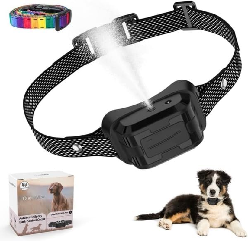 Citronella Bark Collar, Automatic Citronella Dog Bark Collar Spray anti Dog Bark Collars with 2 Adjustable Spray Level, Citronella Dog Barking Training Collar No Shock Safty for Dogs image number 1