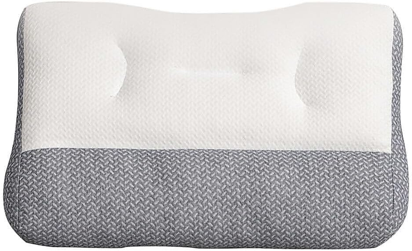 Cervical Ergonomic Pillow Soy Bean Contour Orthopedic Bed Neck Pain Washable image number 3