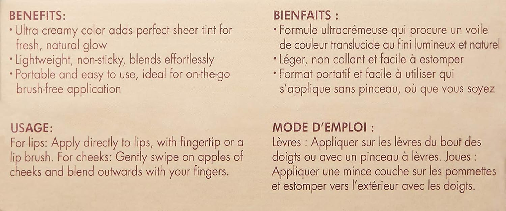 Stila Complete Harmony - Lip & Cheek Stick, Sunkissed Bronze, 0.21 Oz. - Sheer Lillium image number 7