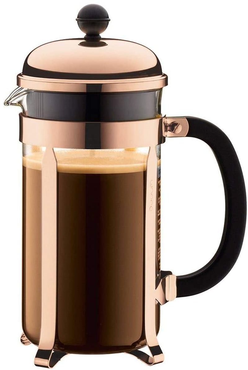Bodum Coffee Maker Chambord French Press, 0.35 Litre,Chrome image number 4