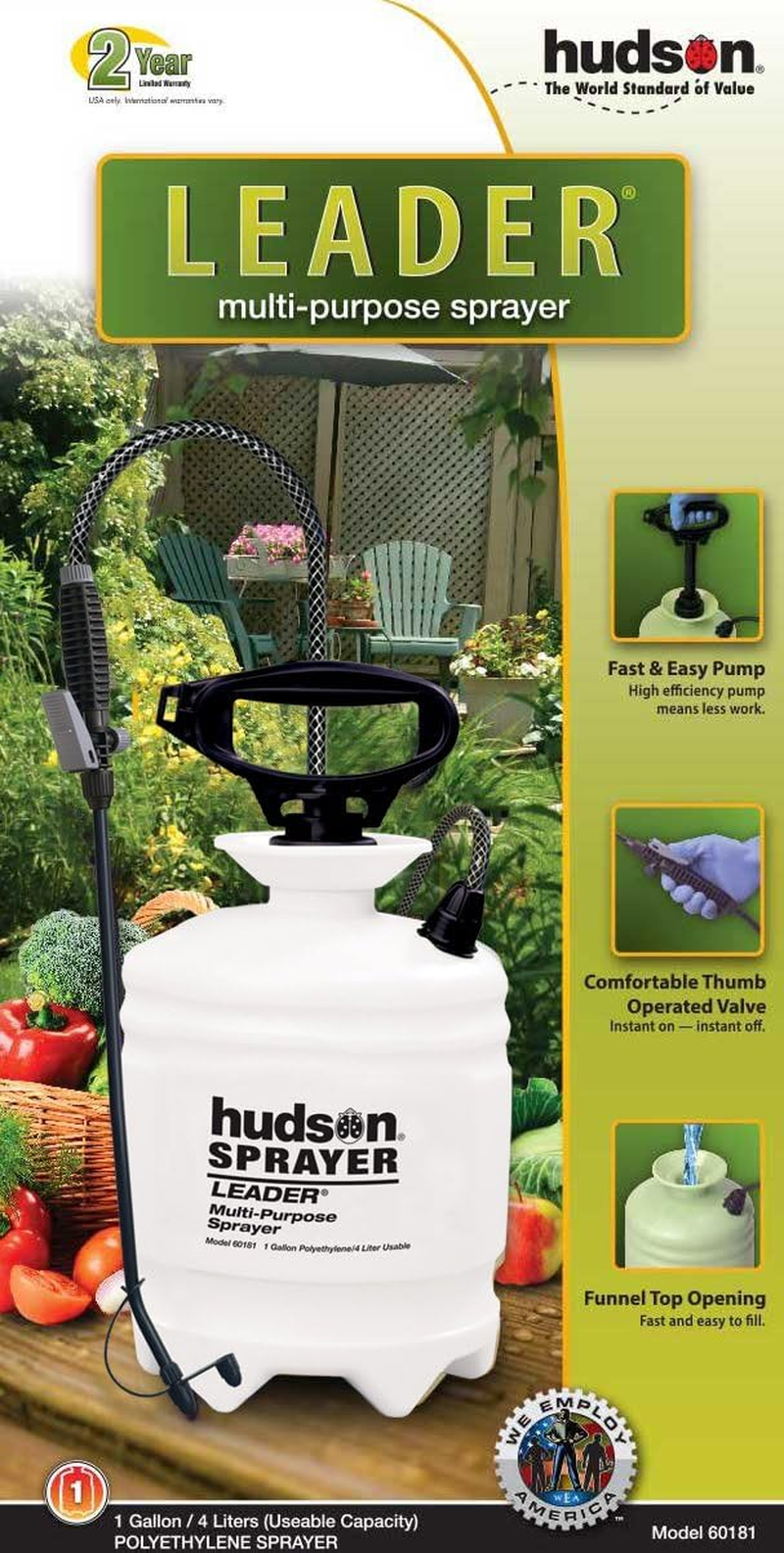 Hudson Leader Sprayer, 4L
