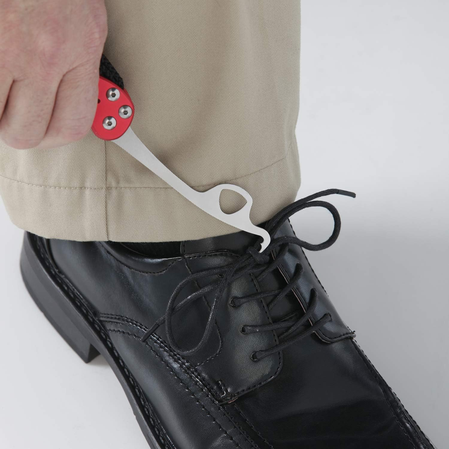 Healthsmart Dressing Aid Pocketdresser for Assistance with Button Hooks, Zipper Pulls and Shoelaces image number 3