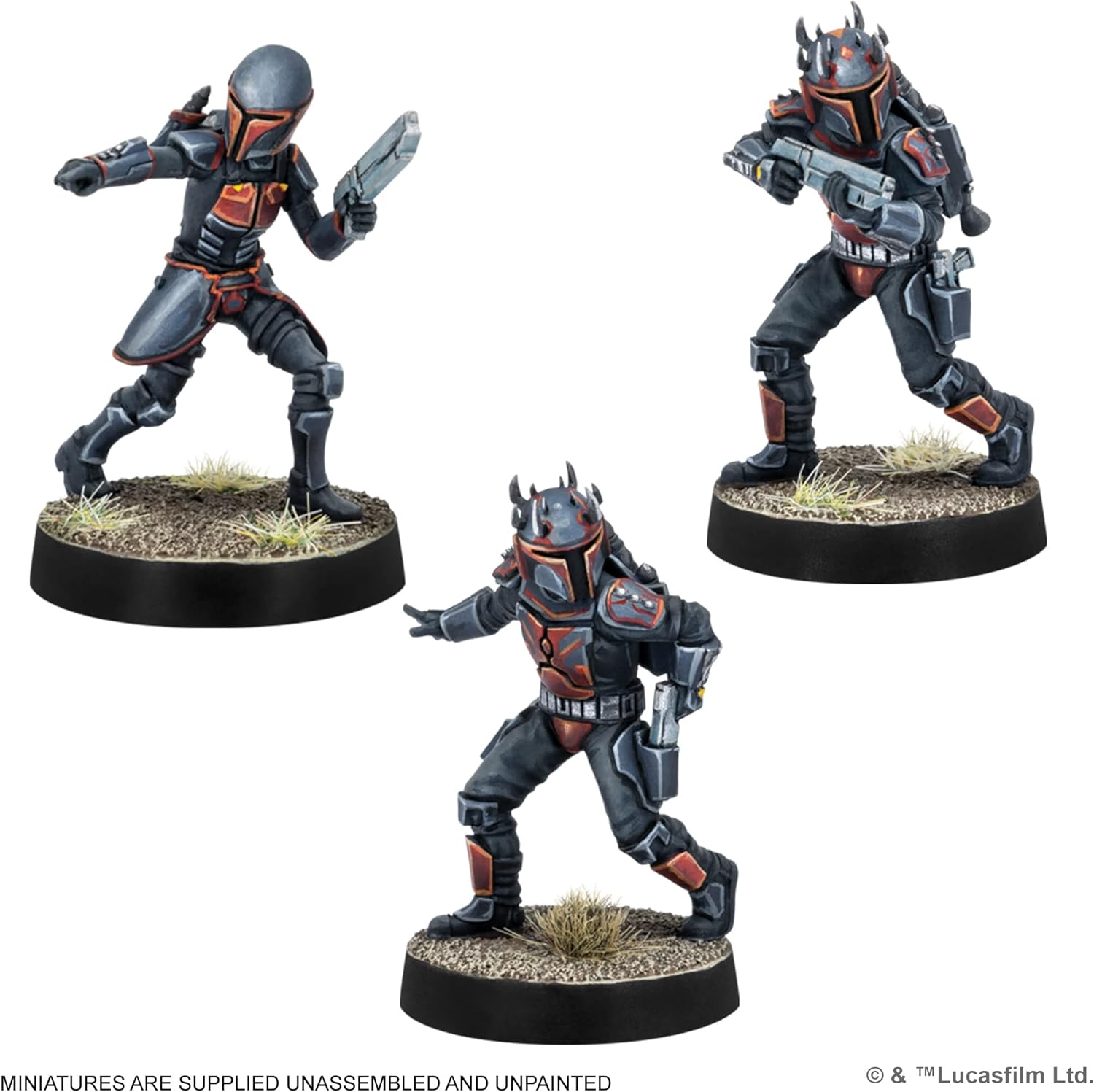 Asmodee North America Star Wars Legion Mandalorian Super Commandos Unit Expansion Game image number 2