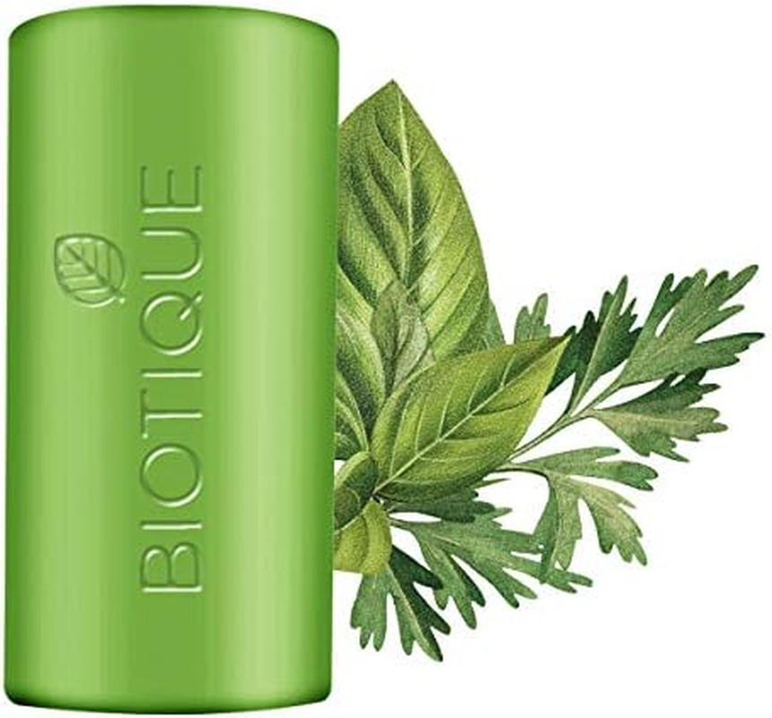 Biotique Bio Basil & Parsley Revitalising Body Soap with Pure Fruit & Vegetable Extracts 150 Gm image number 3