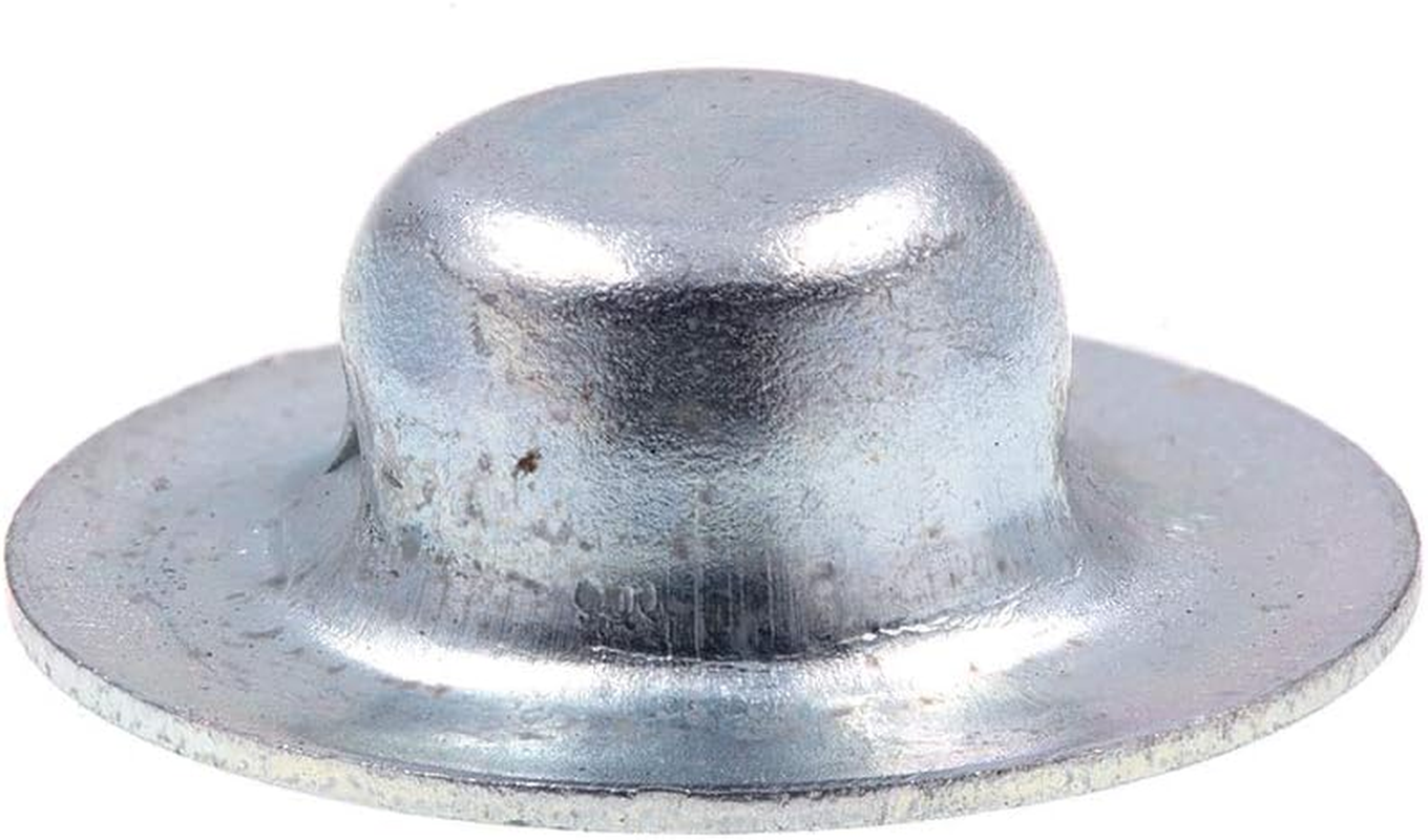Prime-Line 9078488 Axle Hat Push Nuts, 1/4 In., Zinc Plated Steel (100 Pack) image number 1