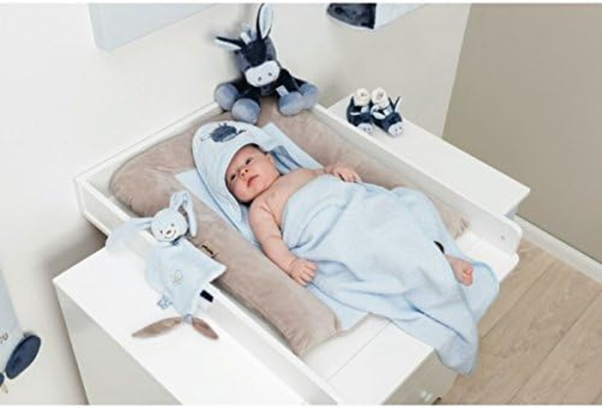 Nattou Bibou the Rabbit Doudou Comforter, Blue