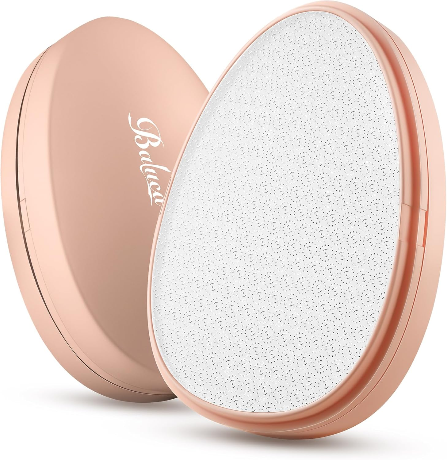 BALUCA Glass Foot File Callus Remover for Feet - Nano Glass Foot Scraper Scrubber Dead Skin Removal for Cracked Heels,Professional Pedicure Tool for Home, Salon, and Travel (Green)