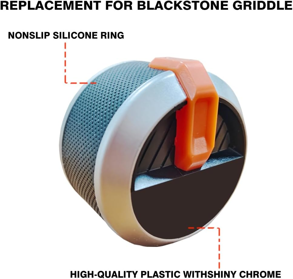 Replacement Griddle Knob for Blackstone Griddles, 17", 22", 28", 36" Griddles Accessories, 4 Pack image number 1