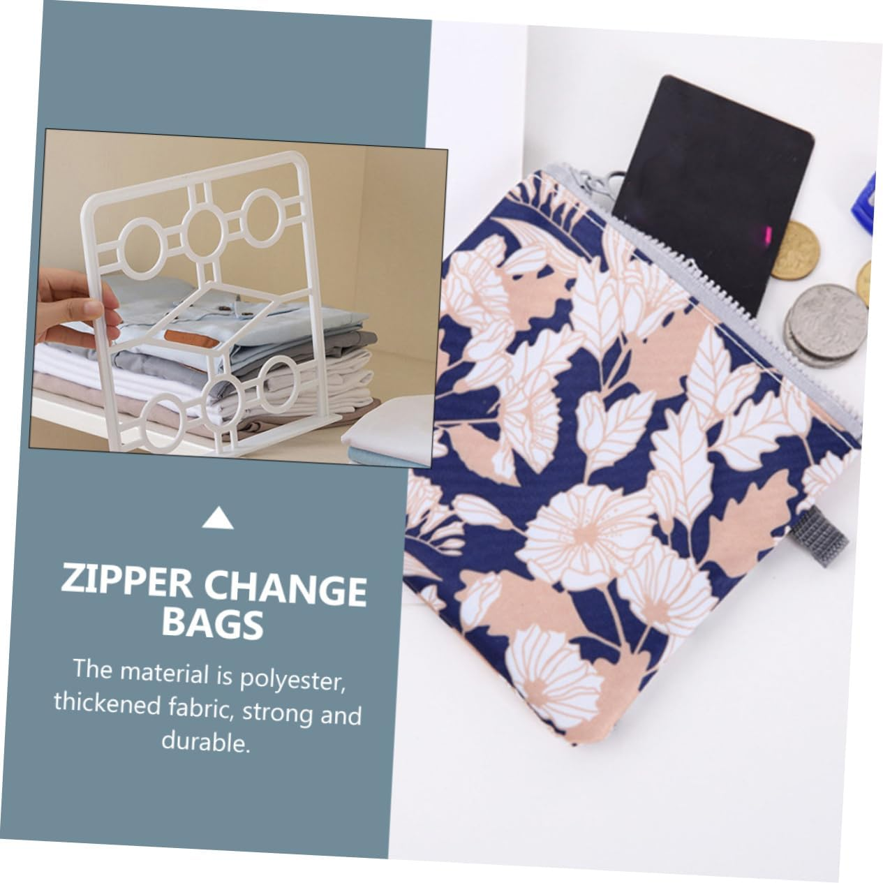 Ipetboom 10Pcs Chic Coin Bags Portable Change Bags Adorable Sanitary Napkin Pouches for Travel Zipper for Lipstick and Change for Toiletries image number 3