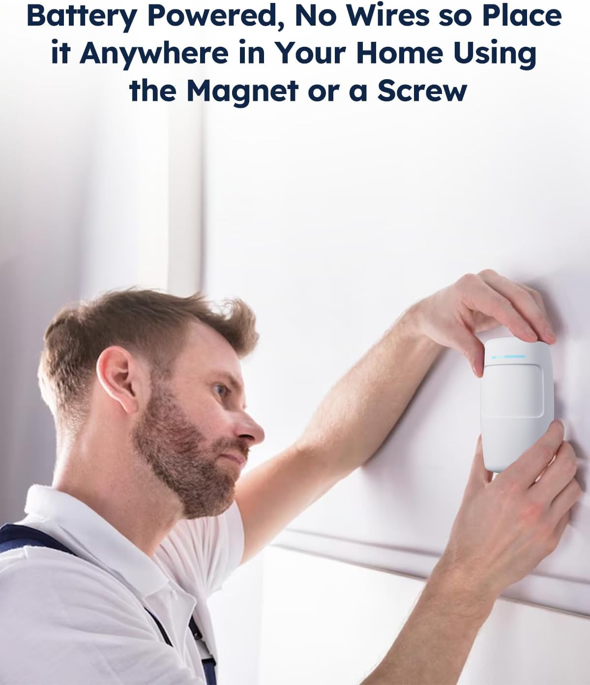 Tolviviov Alarm System for Home Security, DIY Door Alarm Security Systems, Smart App Alerts, 15Piece Kit, No Monthly Fee, Wifi Alarm, Door Window Motion Sensor, for Home Security, and Kids Safety image number 6