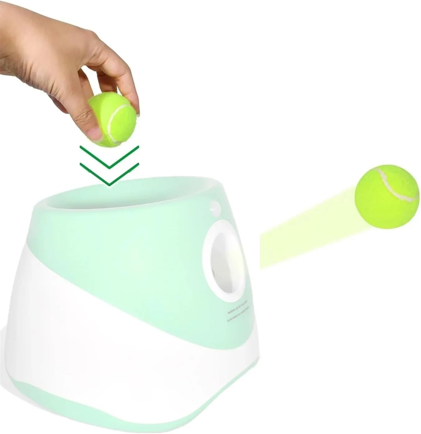 8 PCS 2 Inch Tennis Balls Compatible with Most Automatic Ball Launchers, for Puppy Dogs Playing Exercise and Practice