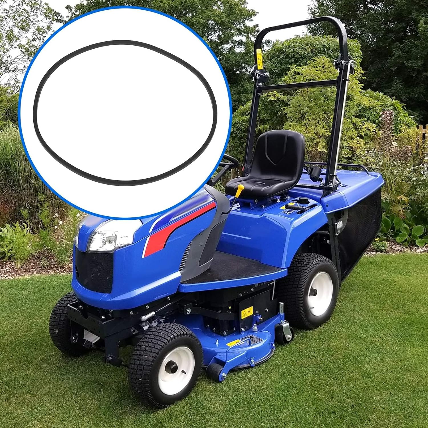 Mower Deck Drive V-Belt 037X57MA 37X57 Compatible with Ride-On Mower 1300X13Mm