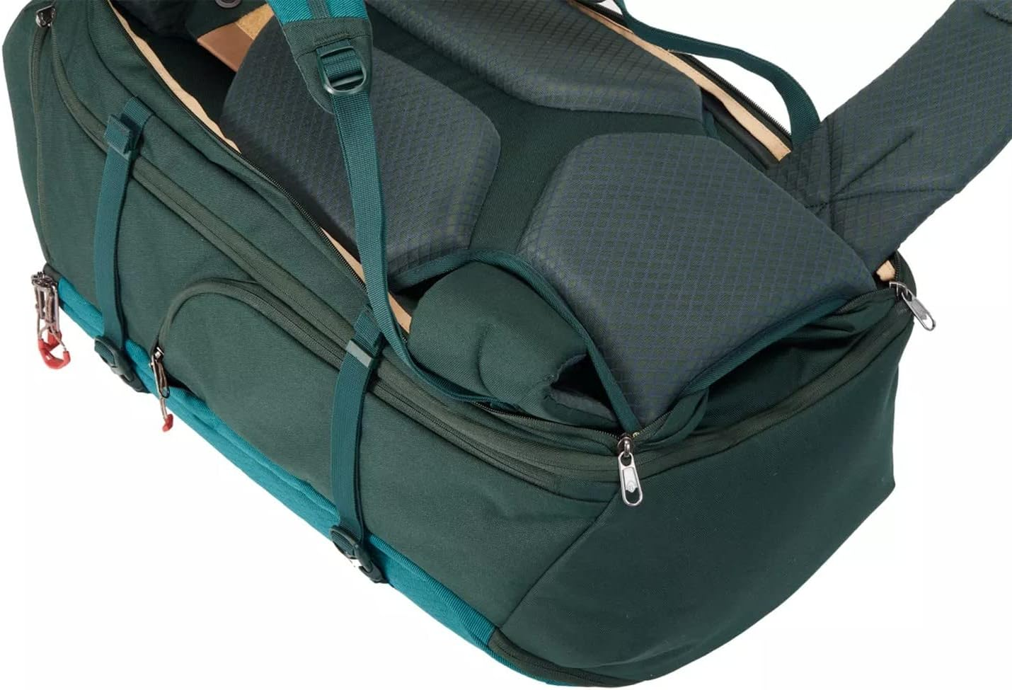 Eagle Creek Tour Travel Backpack 55L M/L - Durable and Expandable with Ergonomic Fit, Laptop Pocket, and Lockable Zippers - Arctic Seagreen image number 2