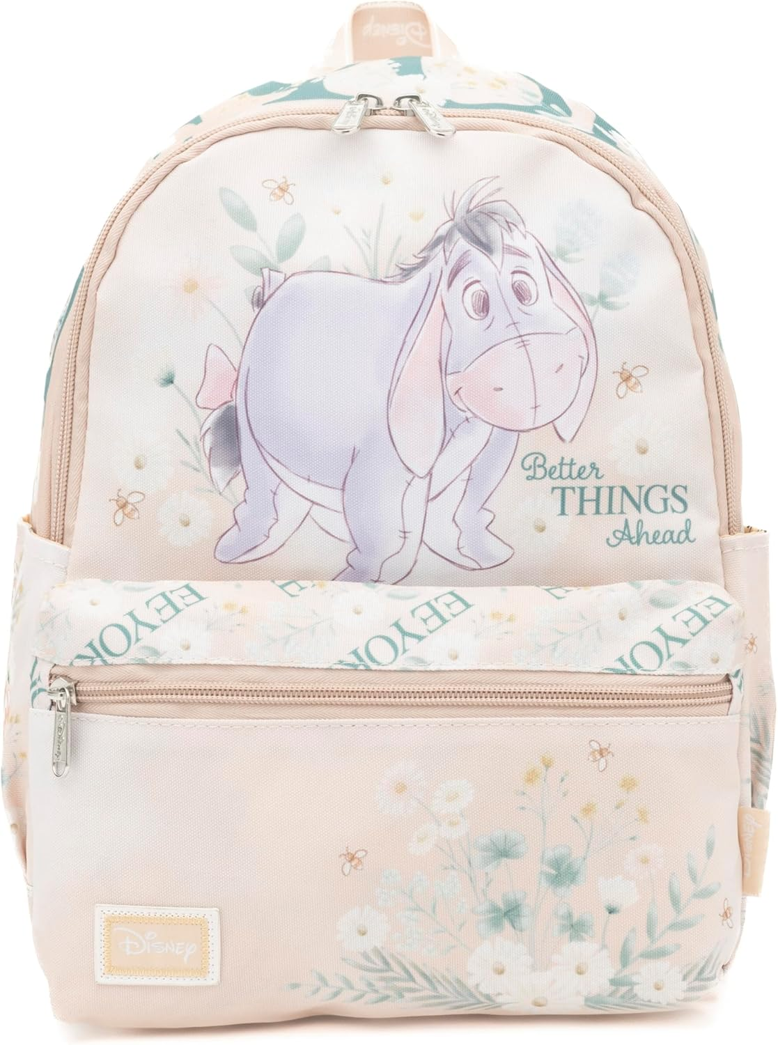 Wondapop - Winnie the Pooh - Eeyore 13"" Nylon Daypack, Beige, Beige, One Size, Daypack image number 1
