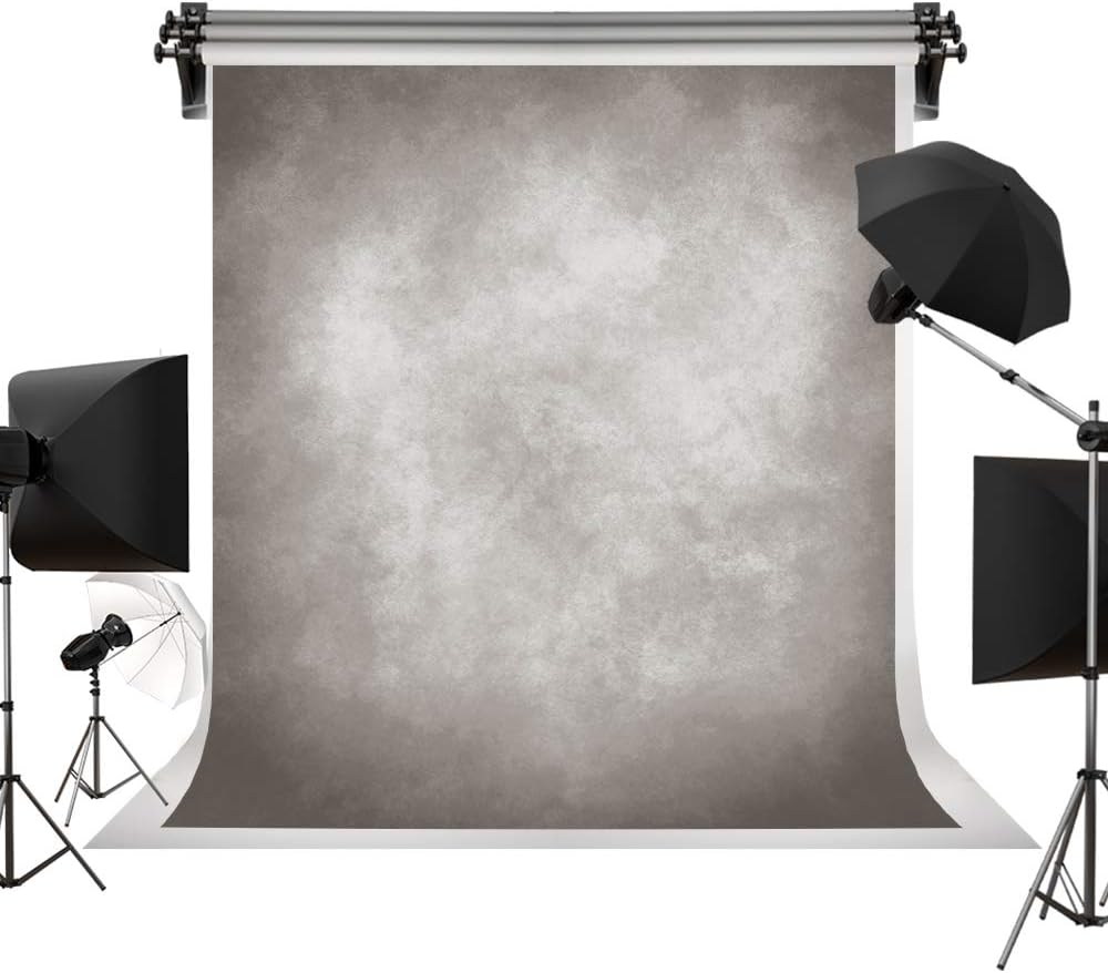 Kate 5X7Ft Vintage Backdrops Abstract Grey Portrait Photo Backdrop for Photography Studio