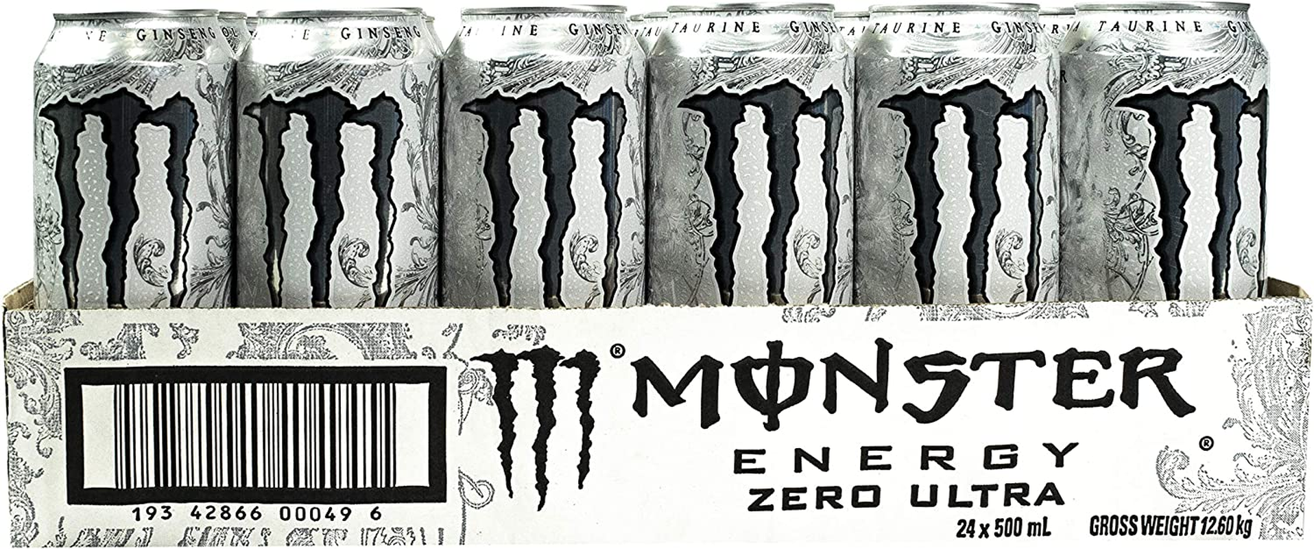 Monster Energy Drink Zero Ultra 24 X 500Ml