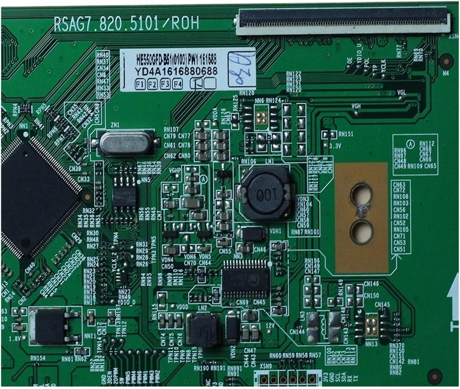 T Con Board RSAG7.820.5101 ROH Electronic Circuit Logic Board RSAG7.820.5101/ROH T-Rev T-Con TV Parts image number 3