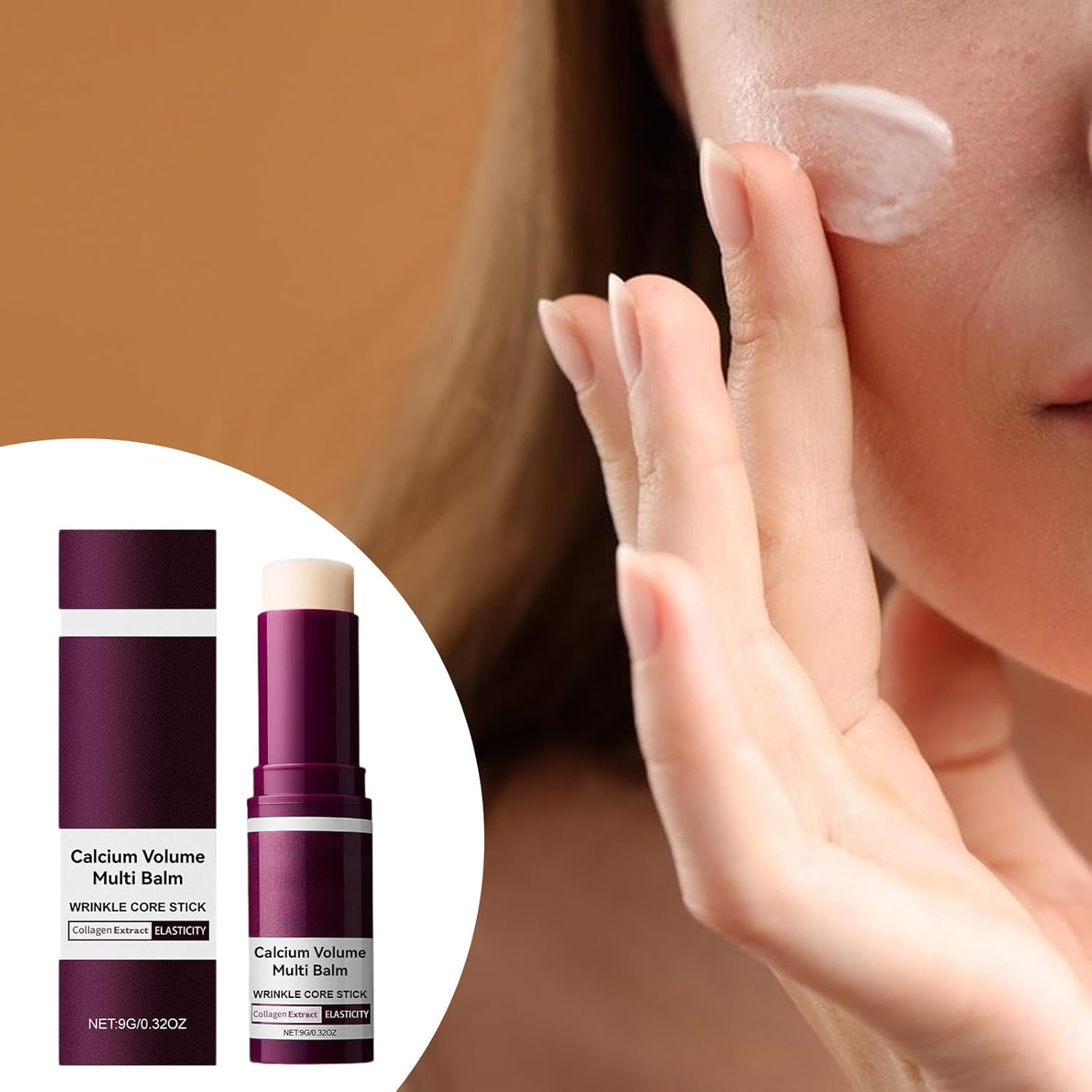 "Abbraccia" Multi Balm Moisturizing,Smooth,Compact for All Skin Types Sturdy Multipurpose for Eyes Lip Neck for Women Girl image number 6