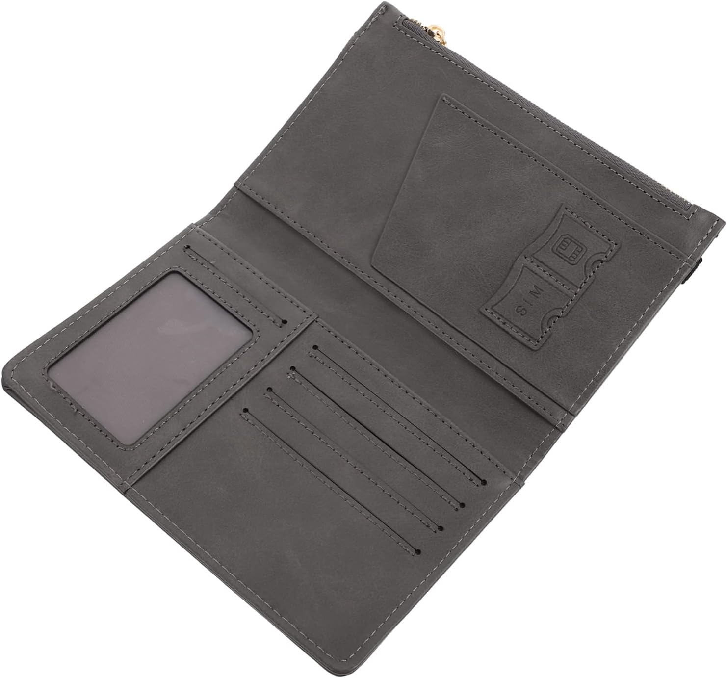 GLSTOY Passport Bag Slim RFID Blocking Pu Cards Organizer for Travel Document Holder Lightweight Protective Cover for Gate Pass Id Cards