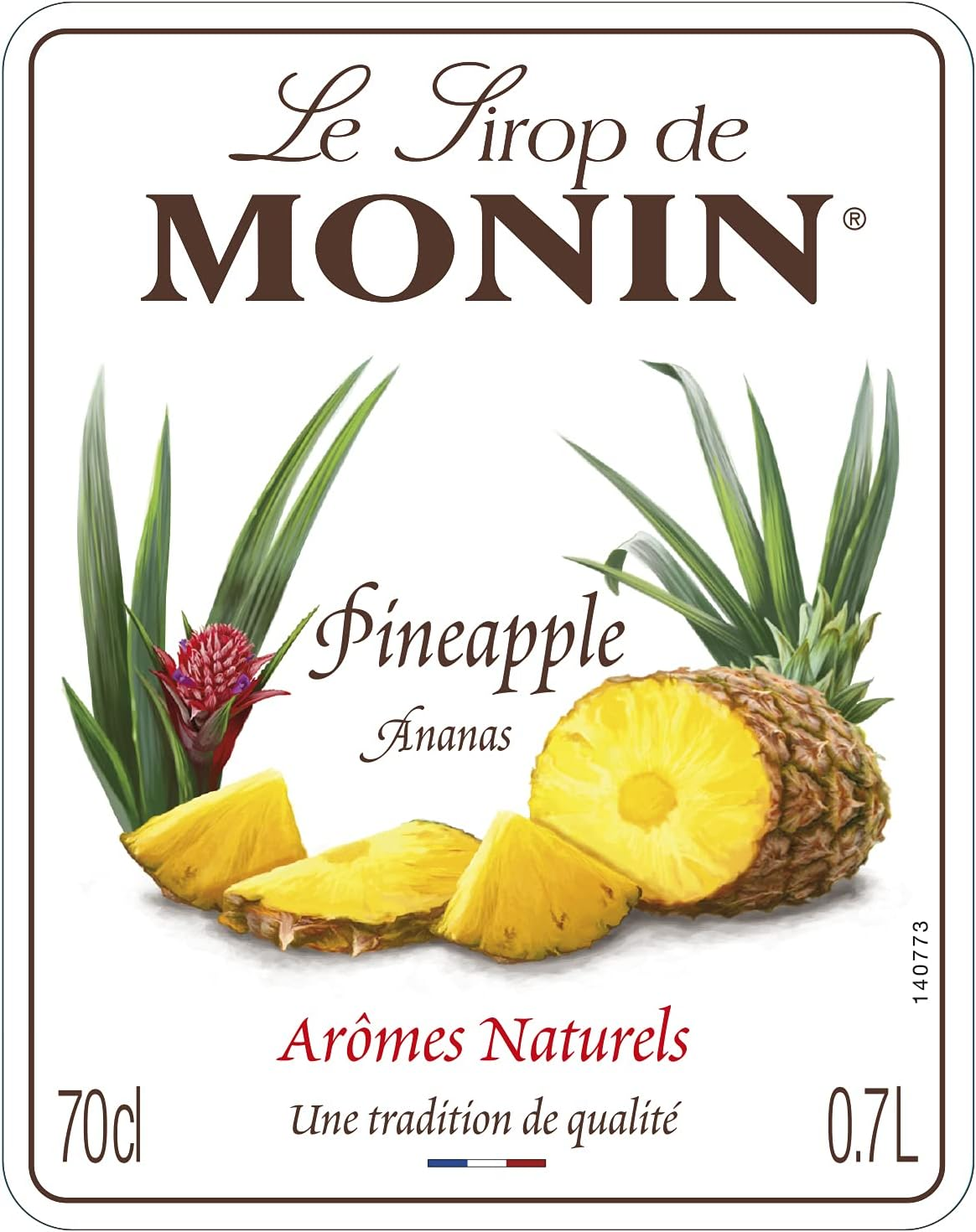 Monin Pineapple Syrup, 700 Ml (Pack of 1), 730628 image number 4