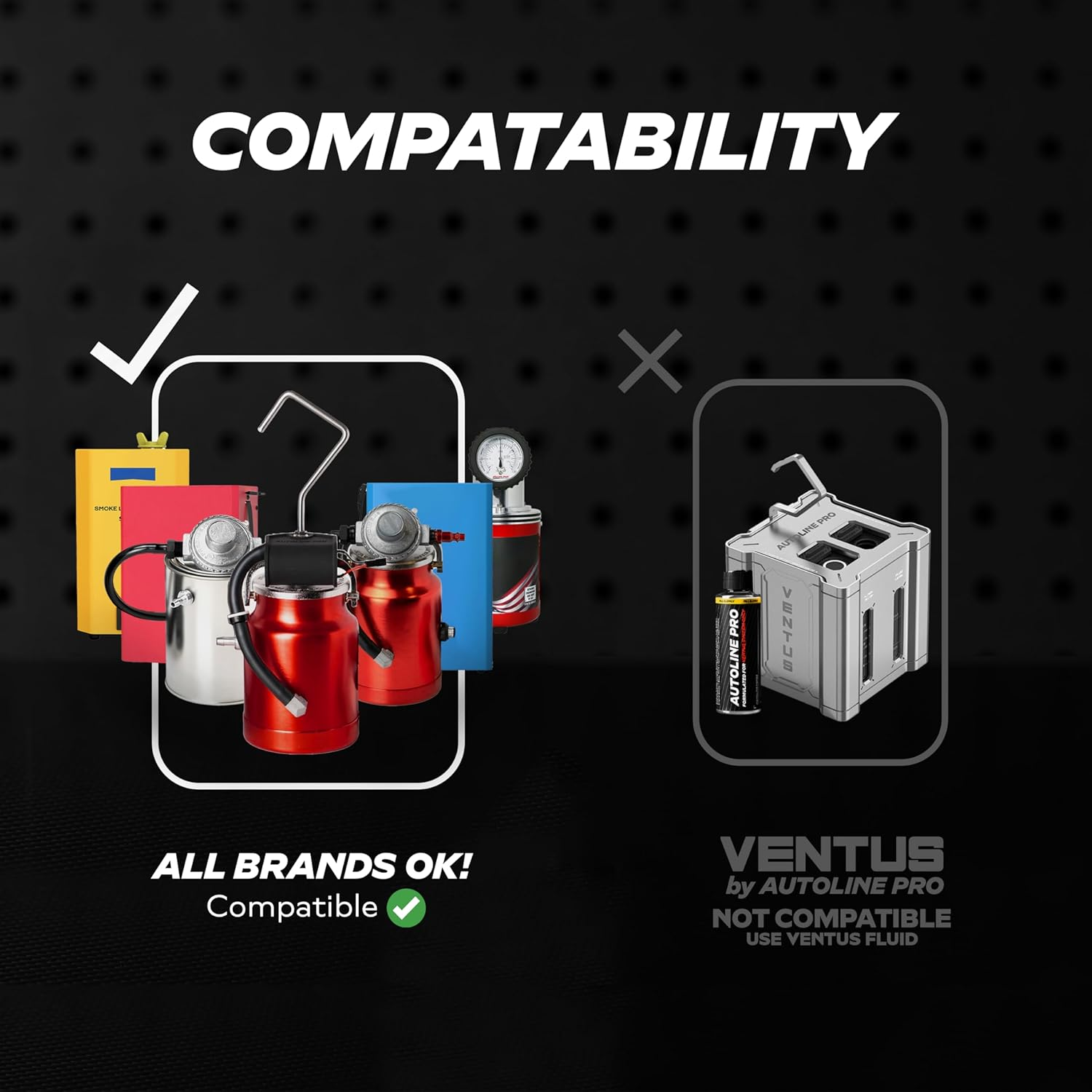 Autoline Pro Smoke Fluid Refill Solution for Automotive Smoke Machines (EVAP, Vacuum, and More) image number 1