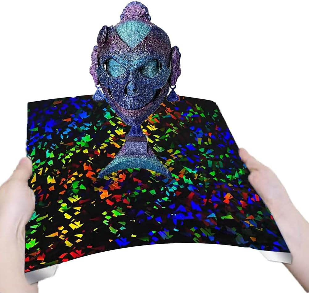 Elqater H1H 3D Printer Platform K1 K1C Sheet 235X235Mm,Smooth H1H Build Plate Spring Steel Print Bed,C image number 2