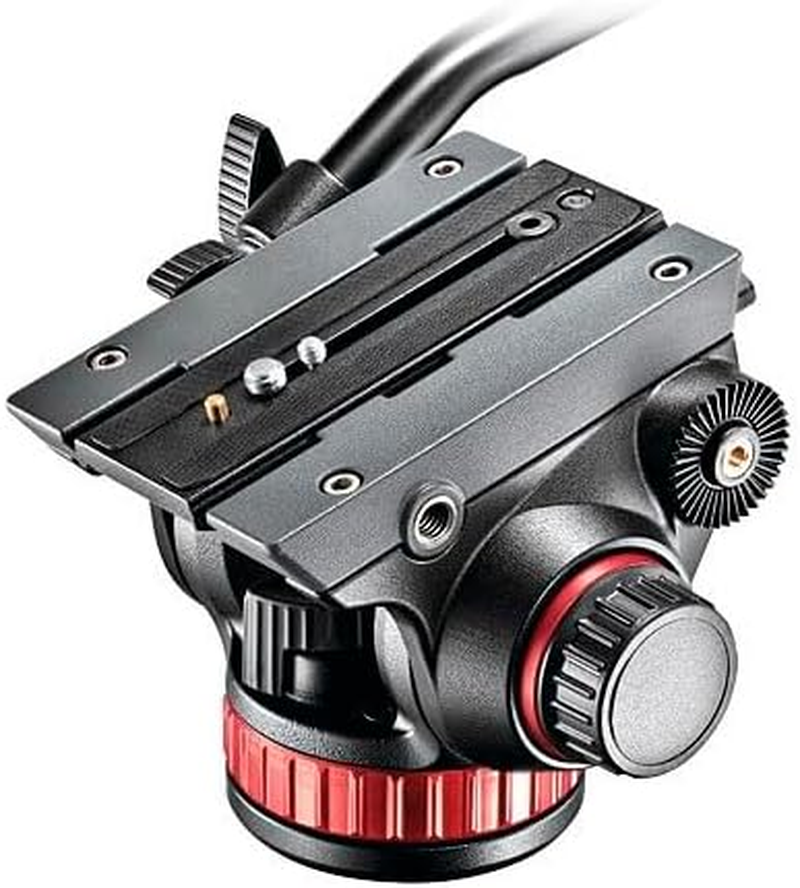 Manfrotto 502 MVH502AH Fast Fluid Video Head with Flat Base, Black image number 2