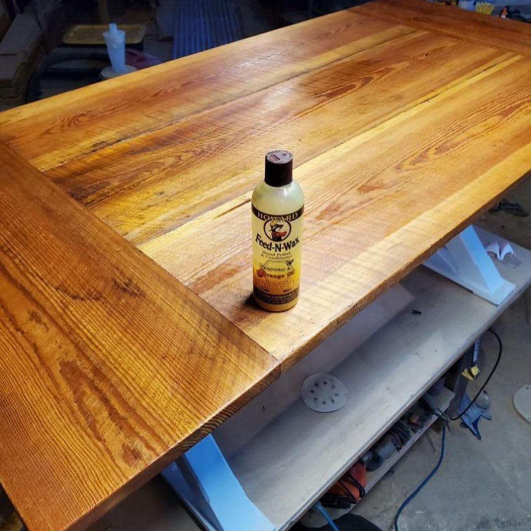 HOWARD PRODUCTS Australia Feed-N-Wax FW0016 Premium Beeswax & Orange Oil Wood Polish and Conditioner, 473Ml | Effective at Preventing Wood Deterioration and Dryness and Maintaining Wood Finishes image number 6