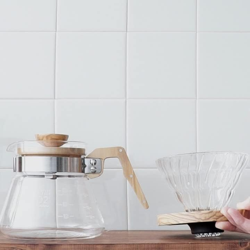 Hario V60 Olive Wood Coffee Server, 600Ml image number 2
